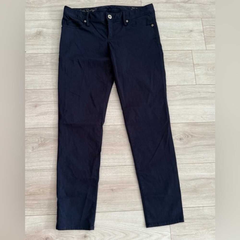 Lilly Pulitzer  “Worth Skinny” Navy Blue Pants- Size 10